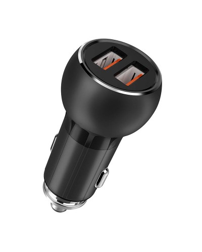 Incarcator Auto LDNIO C503Q, 2x USB, QC 3.0, 36W - Negru
