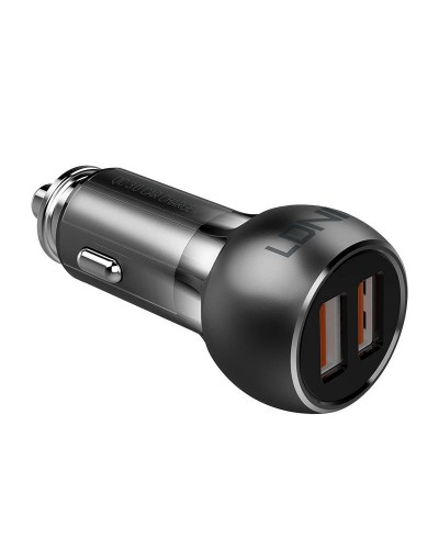Incarcator Auto LDNIO C503Q, 2x USB, QC 3.0, 36W - Negru