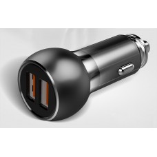 Incarcator Auto LDNIO C503Q, 2x USB, QC 3.0, 36W - Negru