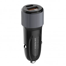 Incarcator Auto LDNIO C510Q, 1x USB, 1x USB-C, PD, QC 3.0, 36W - Negru
