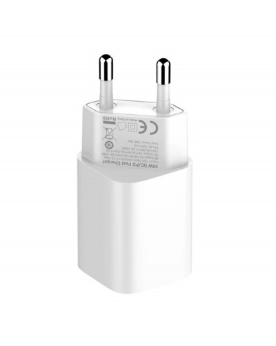 Incarcator de retea LDNIO A2317C, 1x USB, 1x USB-C, QC 3.0, PD, 30W - Alb