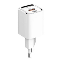 Incarcator de retea LDNIO A2317C, 1x USB, 1x USB-C, QC 3.0, PD, 30W - Alb