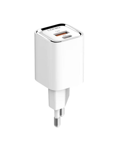 Incarcator de retea LDNIO A2317C, 1x USB, 1x USB-C, QC 3.0, PD, 30W - Alb