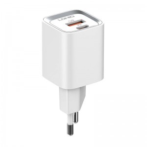 Incarcator de retea LDNIO A2318C, 1x USB, 1x USB-C, PD, QC 3.0, 20W - Alb
