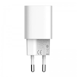 Incarcator de retea LDNIO A2318C, 1x USB, 1x USB-C, PD, QC 3.0, 20W - Alb