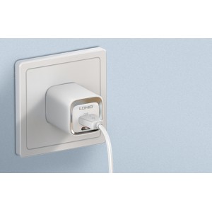 Incarcator de retea LDNIO A2318C, 1x USB, 1x USB-C, PD, QC 3.0, 20W - Alb