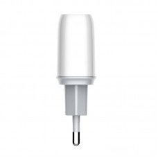 Incarcator de retea LDNIO A2424C, 1x USB, 1x USB-C, PD, QC 3.0, 20W - Alb
