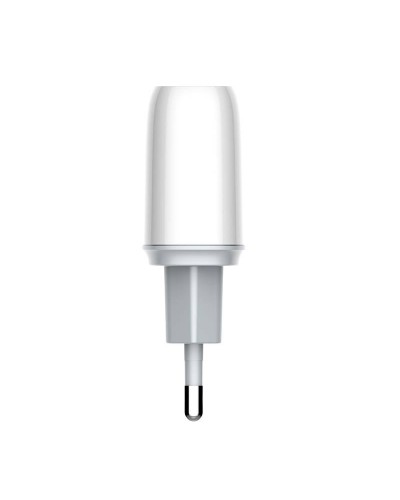 Incarcator de retea LDNIO A2424C, 1x USB, 1x USB-C, PD, QC 3.0, 20W - Alb