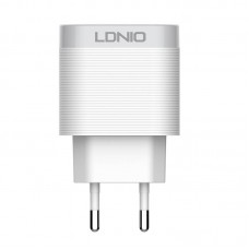 Incarcator de retea LDNIO A303Q, 1x USB, QC 3.0, 18W - Alb