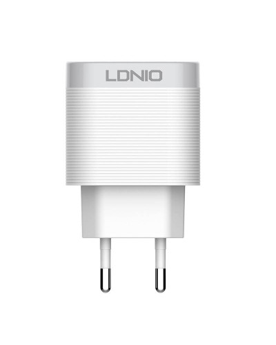 Incarcator de retea LDNIO A303Q, 1x USB, QC 3.0, 18W - Alb