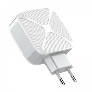 Incarcator de retea LDNIO A3310Q, 3x USB, QC 3.0, 30W - Alb