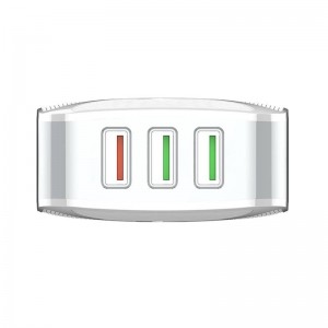 Incarcator de retea LDNIO A3310Q, 3x USB, QC 3.0, 30W - Alb