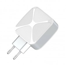 Incarcator de retea LDNIO A3310Q, 3x USB, QC 3.0, 30W - Alb