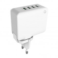 Incarcator de retea LDNIO A4403, 4x USB, 4.4A, 22W - Alb