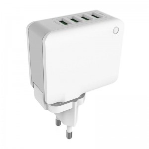 Incarcator de retea LDNIO A4403, 4x USB, 4.4A, 22W - Alb