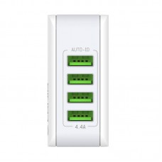 Incarcator de retea LDNIO A4403, 4x USB, 4.4A, 22W - Alb