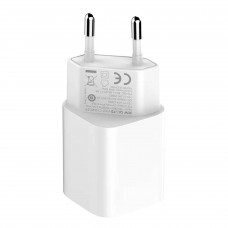 Incarcator de retea MFi LDNIO A2318M, 1x USB, 1x USB-C, 20W, cablu Type-C to Lightning - Alb