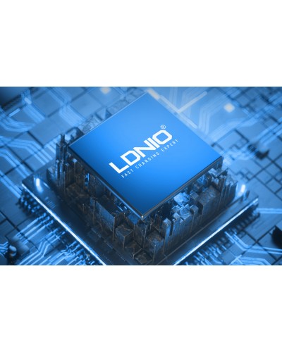 Incarcator de retea cu LED LDNIO A2423C, 1x USB, 1x USB-C, PD, QC 3.0, 25W - Alb