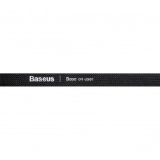 Organizator cabluri Baseus Rainbow Circle Velcro Straps, 1m - Negru