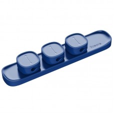 Set Organizator Cabluri Baseus Peas Cable Clip - Albastru