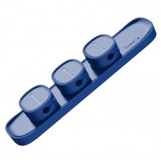 Set Organizator Cabluri Baseus Peas Cable Clip - Albastru