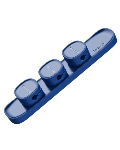Set Organizator Cabluri Baseus Peas Cable Clip - Albastru