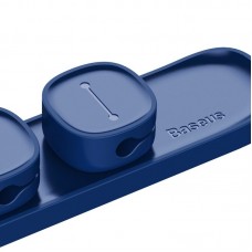 Set Organizator Cabluri Baseus Peas Cable Clip - Albastru
