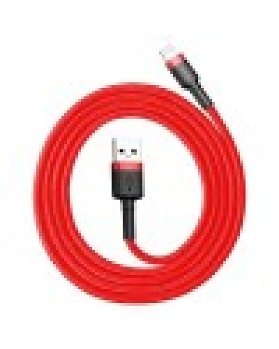 Cablu Baseus Cafule USB la Lightning 1.5A 2m Roșu