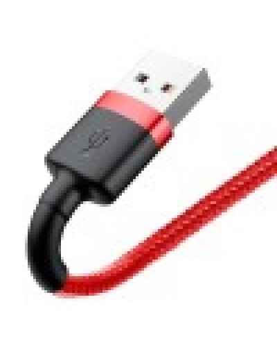 Cablu Baseus Cafule USB la Lightning 1.5A 2m Roșu Cablu Baseus Cafule USB la Lightning 1.5A 2m Roșu