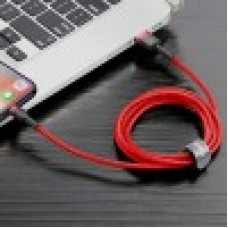 Cablu Baseus Cafule USB la Lightning 1.5A 2m Roșu