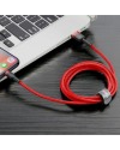 Cablu Baseus Cafule USB la Lightning 1.5A 2m Roșu Cablu Baseus Cafule USB la Lightning 1.5A 2m Roșu