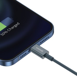 Cablu Baseus Superior Series USB la Lightning 2.4A 1m Albastru