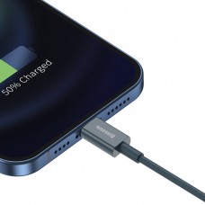 Cablu Baseus Superior Series USB la Lightning 2.4A 2m Albastru