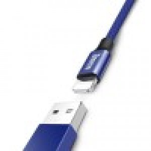 Cablu Baseus Yiven USB la Lightning 2A 1.2m Albastru