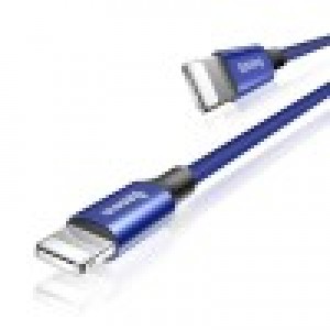 Cablu Baseus Yiven USB la Lightning 2A 1.2m Albastru