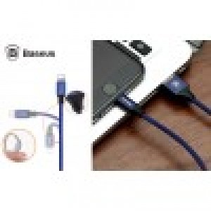 Cablu Baseus Yiven USB la Lightning 2A 1.2m Albastru