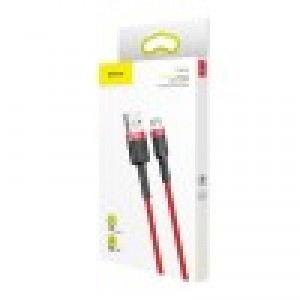 Cablu Baseus Cafule USB la Micro-USB 2.4A 1m Roșu