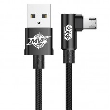 Cablu Baseus MVP Elbow USB la Micro-USB 1.5A 2m Negru