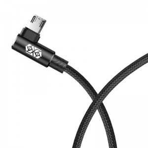 Cablu Baseus MVP Elbow USB la Micro-USB 1.5A 2m Negru