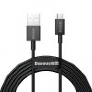 Cablu Baseus Superior Series USB la Micro-USB 2A 1m Negru
