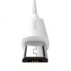 Cablu Baseus Simple Wisdom USB la Micro-USB 2.1A 1.5m Alb