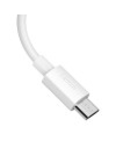 Cablu Baseus Simple Wisdom USB la Micro-USB 2.1A 1.5m Alb Cablu Baseus Simple Wisdom USB la Micro-USB 2.1A 1.5m Alb