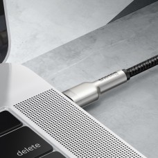 Cablu Baseus Cafule Metal USB-C la USB-C 100W 2m Negru