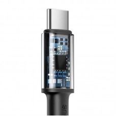 Cablu BASEUS High Density Type-C to Type-C, 100W, 1m - Negru