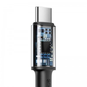 Cablu BASEUS High Density Type-C to Type-C, 100W, 1m - Negru