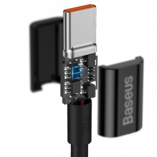 Cablu Baseus Superior Series USB-C la USB-C 100W 2m Negru