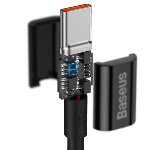 Cablu Baseus Superior Series USB-C la USB-C 100W 2m Negru