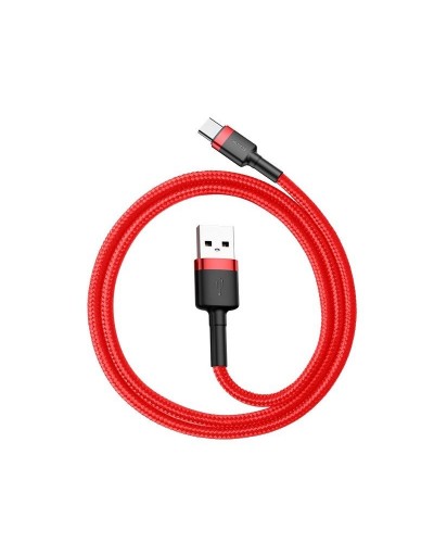 Cablu Baseus Cafule USB la USB-C 3A 0.5m Roșu Cablu Baseus Cafule USB la USB-C 3A 0.5m Roșu