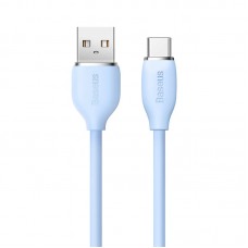 Cablu Baseus Jelly USB la USB-C 100W 1.2m Albastru
