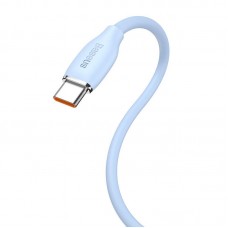 Cablu Baseus Jelly USB la USB-C 100W 1.2m Albastru